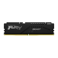 memoria 16 gb ddr5 5200 kingston fury beast black cl40
