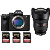 alpha 7r v  fe 12-24mm f28 gm  3 sandisk 32gb extreme pro uhs-ii sdxc 300 mbs  pdf mcz direct