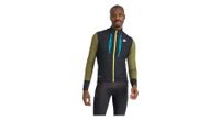 chaqueta de manga larga sportful supergiara hombre negro verde azul