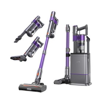 ILIFE H90 Pro, Nueva Aspiradora de Mano con Estación de Carga y Recolección de Polvo 2 en 1, Succión Potente y Bajo Ruido, Perfecta para Pelo de Mascotas
