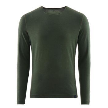 Föhn Men's Merino Long Sleeve Base Layer (200), Green