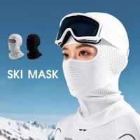 otono invierno calido ciclismo mascara facial completa unisex elastico transpirable pasamontanas sombrero deportes al aire libre correr motocicleta esqui mascara