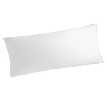 Almohada 100% Fibra Extrasuave, Antiácaros e Hipoalergénica - Tacto Pluma - Firmeza Media - Tela de Microfibra - FusionHome
