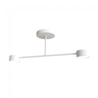 plafon de techo tanfa blanco 2 luces