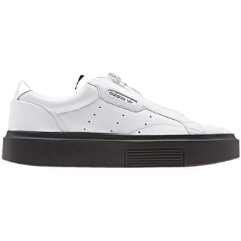 adidas Deportivas Moda Baskets Sleek Super Zip cuir para mujer