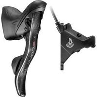 campagnolo maneta frenocambio record ep izquierda hidraulico 2v 160 mm pinza del flat mount negro