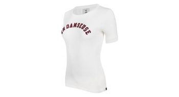 Lebram   camiseta de manga corta para mujer dancer white marshmallow