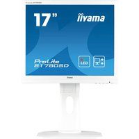 iiyama prolite b1780sd-w1 17 lcd monitor - white white