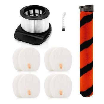 Repuestos Para Cepillos De Rodillo Y Filtros Hepa Compatibles Con Aspiradoras Shark Iz201uk, Iz251uk E Ic300 (22849)