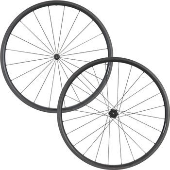 Prime Primavera 28 Carbon Rim Brake Wheelset, Black