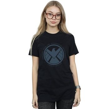 Marvel Camiseta Agents Of SHIELD Logistics Division para mujer