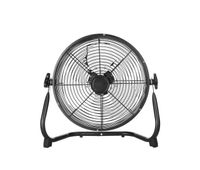 ventilador de pie metal color negro serie midas 47cm