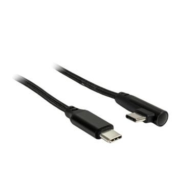 Cable USB-C a USB-C Inter-Tech 1 m Negro