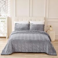 edredon nordico con borreguito poliester grisc 180x240 cm 1 funda