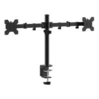 approx appsmd02 soporte de mesa para 2 monitores 10-27 vesa 100x100 max 10kg