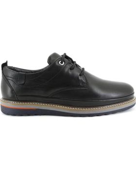 de ZEN 8387 ZAPATOS CON CORDONES DE HOMBRE PIEL NEGRO