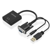 cable conversor aisens a115-0872 svga macho audio usb macho hdmi hembra 20cm negro