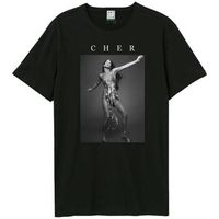 amplified clothing camiseta 60s portrait para mujer