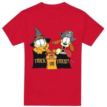 Garfield Camiseta Trick Or Treat para hombre