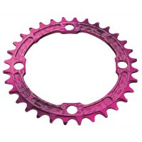 race face single narrow wide 104 bcd chainring - 36t - purple
