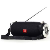 gembird spk-bt-17 altavoz bluetooth portatil con antena negro