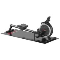 maquina de remo magnetica con alfombrilla para gimnasio en casa con 16 niveles de resistenciarattantree