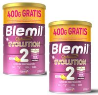blemil optimum 2 evolution leche de continuacion 2x800400 gr