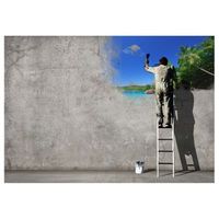 papel pintado 3d - proceso creativo 350x245 cm