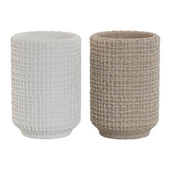 Vaso Resina 7x7x10,5 2 Surt.