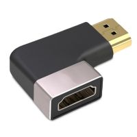 pccom essential adaptador hdmi 8k 21 macho a hembra acodado tipo t inverso