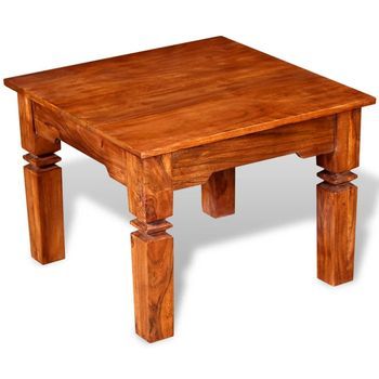 Mesa De Centro 60x60x45 Cm Madera - Marrón