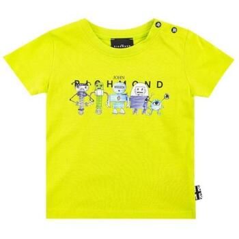 John Richmond Camiseta rip24100ts_sw_lime para niño