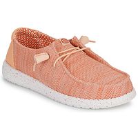 heydude zapatos wendy stretch sox peach para mujer