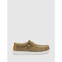 heydude zapatillas zapatilla wally stretch sox marron para hombre