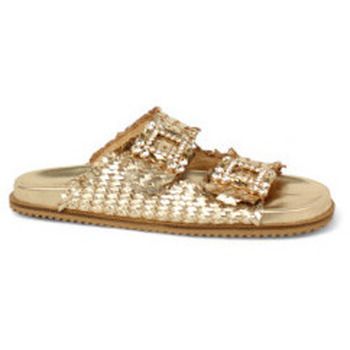 Top3 Deportivas Moda sandalia planta bio con piel trenzada para mujer