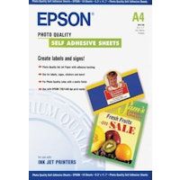 epson self-adhesive photo paper - a4 - 10 hojas