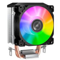 disipador cpu jonsbo cr-1200e 92mm 2000rpm led rgb multi socket intel amd negro