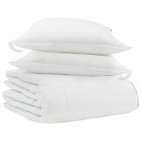 edredon  duvet de invierno con almohada 3 piezas pluma de pato