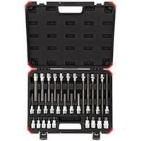 gedore red juego de puntas juego de vasos de destornillador para tornillos con hexagono interior puntas de atornillador herramienta r68003030