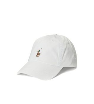 Polo Ralph Lauren para hombre. 710834737019 Gorra Classic Sport blanco (OSFA), Casual, Poliéster