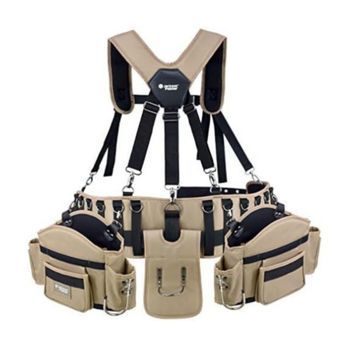 Bolsa De Herramientas De Jardinería Portátil Con Múltiples Bolsillos - Tela Oxford Caqui