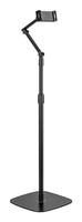 soporte aisens suelo universal ajustable 3 pivotes tablet negro