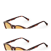 gafas de sol hawkers dark carey - gold gradient bel air