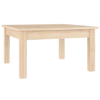 Mesa De Centro 55x55x30 Cm Madera - Marrón
