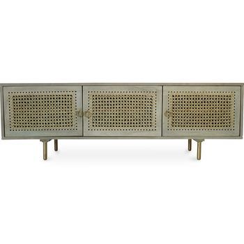 Aparador De Madera - Mueble Tv Diseño Vintage - Opa Madera Natural