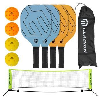 Set Red Pickleball Playcourt