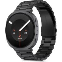 brazalete acero inoxidable tech-protect samsung galaxy watch 8 9 clasico negro