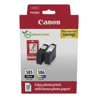 cartucho de tinta canon pg-585cl-586 photo value pack original