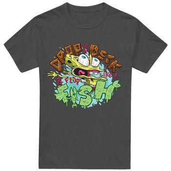 Spongebob Squarepants Camiseta Drop And Flop para hombre