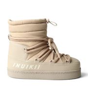 inuikii para mujer 10020030162 botas mountain marron 39 beige plano cordones casual